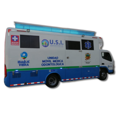 Venta de carrocerías para unidades móviles de odontología en colombia